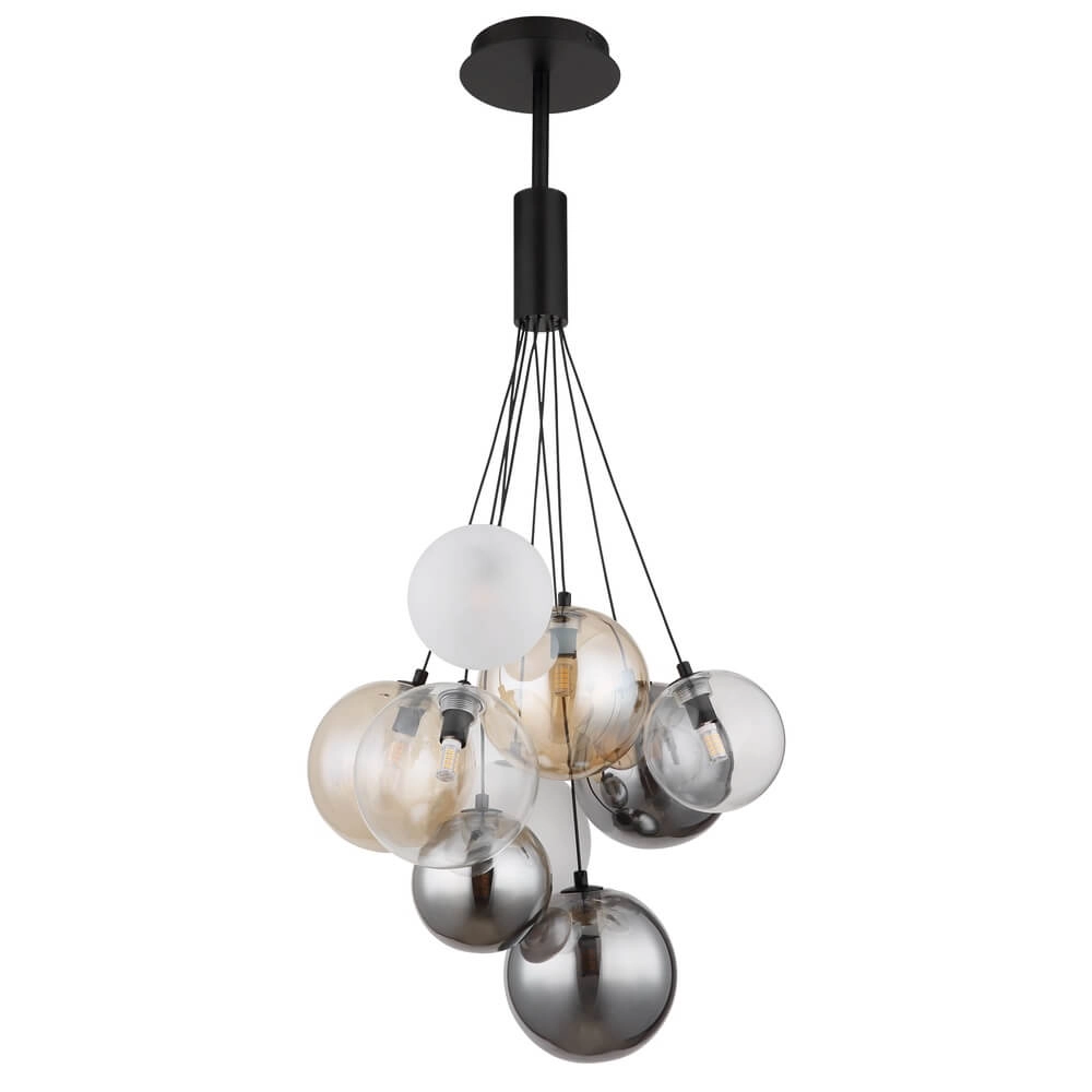 Suspension noire Ballgi verre Globo 9007371453160