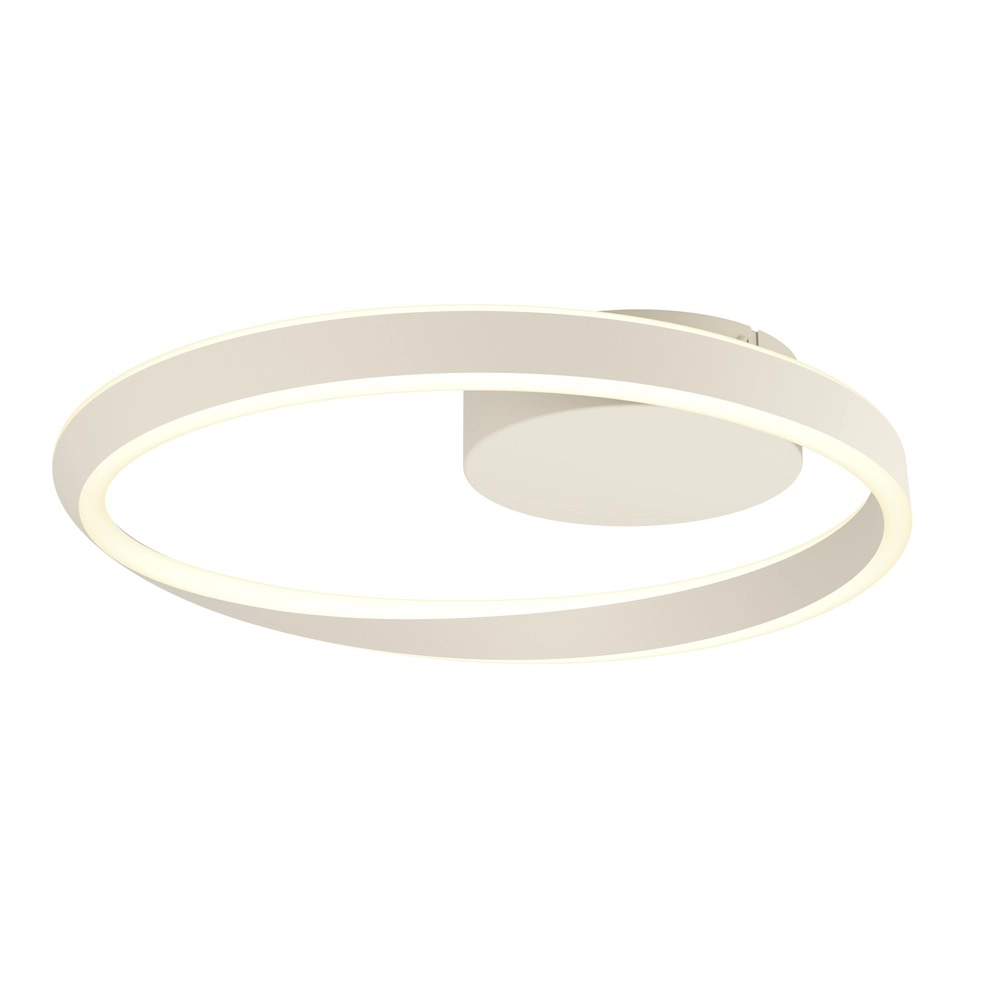 Lampe de plafond à design Camerota brun sable