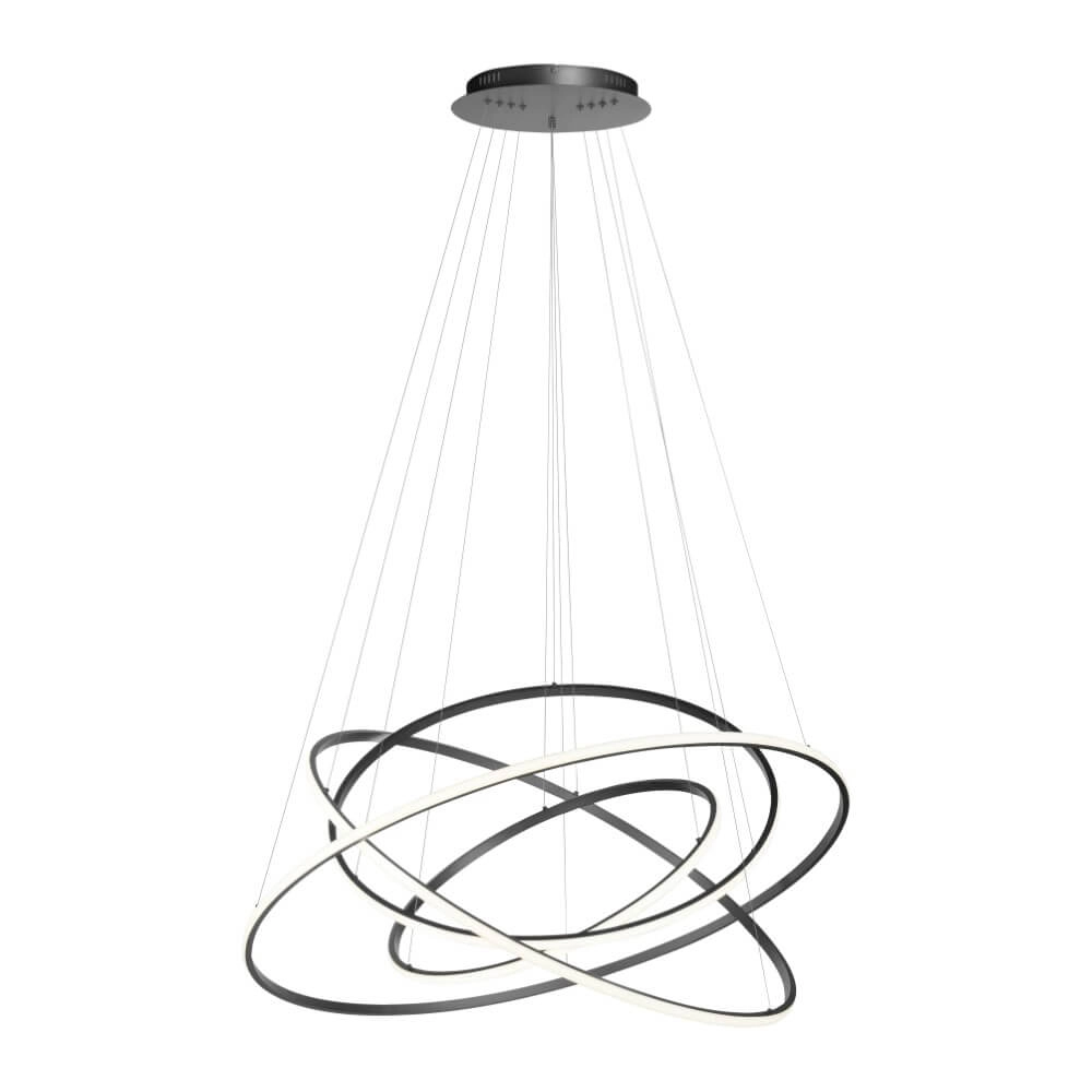 Lampe suspendue moderne Tessara anthracite Paul Neuhaus 4012248372654
