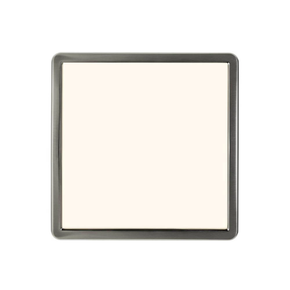 Plafonnier Oja Carré en nickel 30x30cm réglable Nordlux 5704924002175