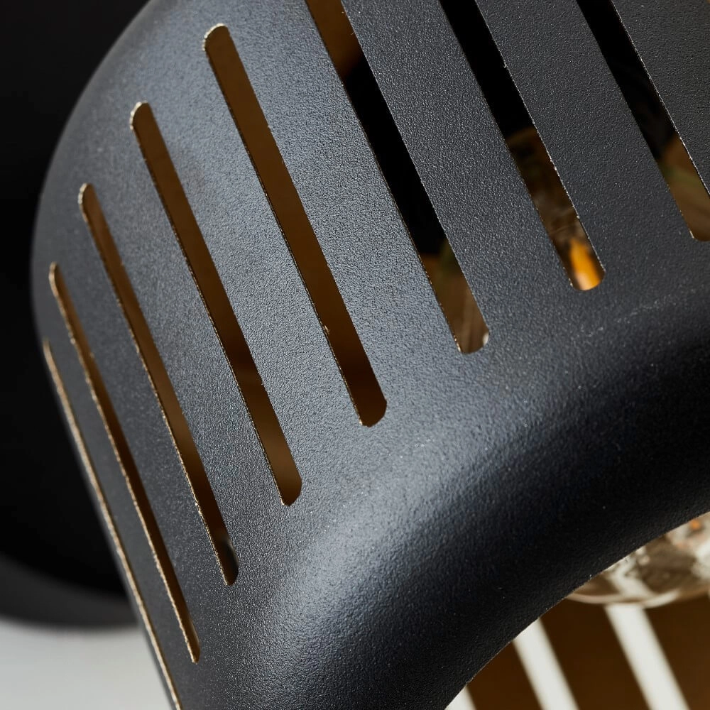 Applique noire Tyas noir avec de l'or Brilliant 4004353424311