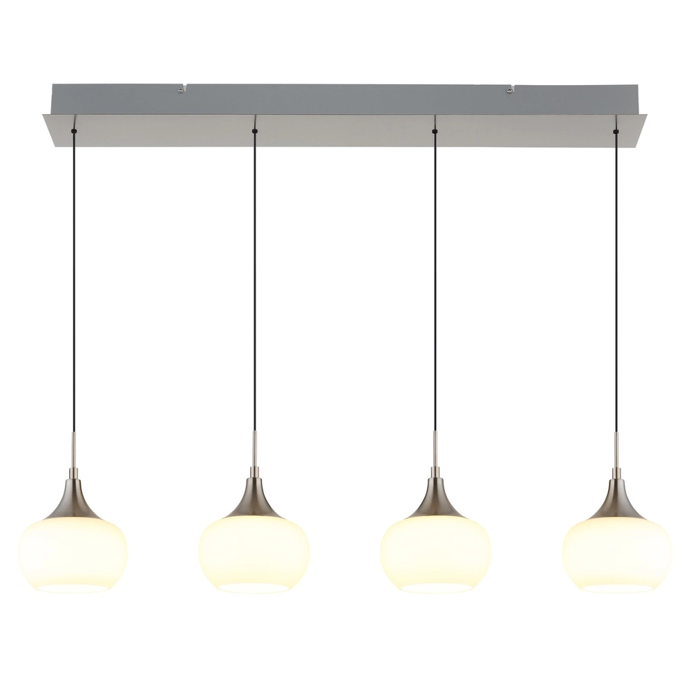 Lampe pendante de conception Lui Nickel 4-léger Globo 9007371592593