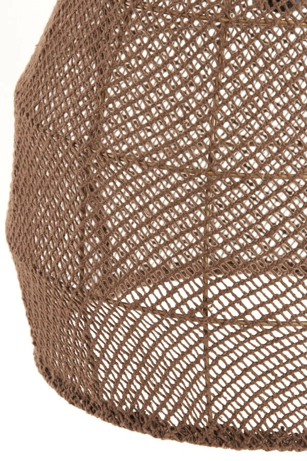 Suspension Japandi Makassar marron Ø 42cm Light & Living 8717807706449