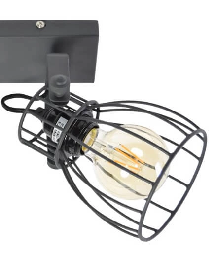 Lampe de plafond Wire 2 lumières noir Urban Interiors 8719325171747