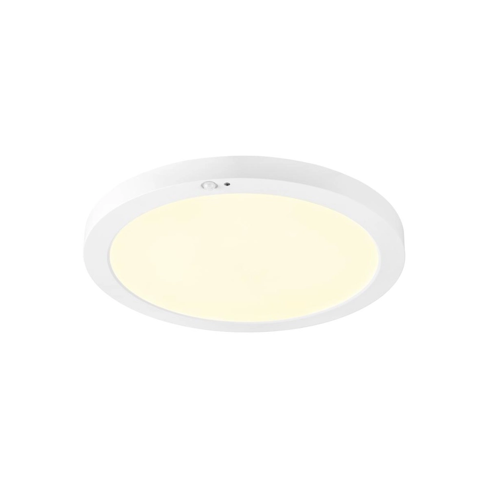Plafonnier Vario Ø 30cm blanc avec capteur