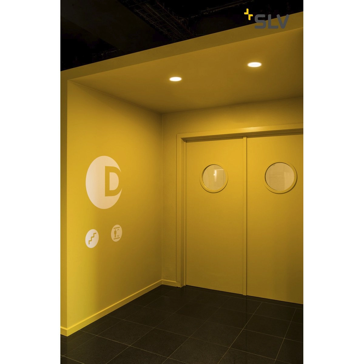 Spot intégré Akalo 83 Ø 11 cm SLV 4024163195683