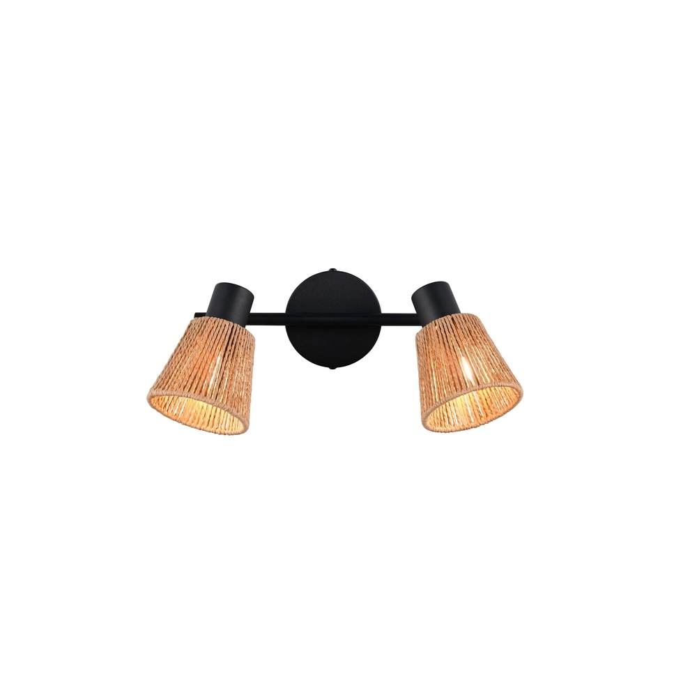 Lampe de plafond Natrel Double marron Trio 4017807672343