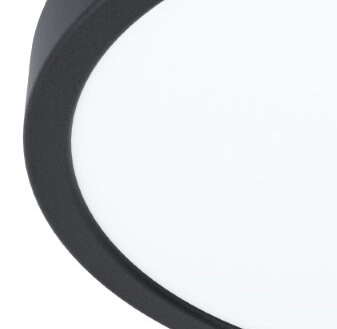 Plafonnier noir Fueva 5 Eglo 9002759992644