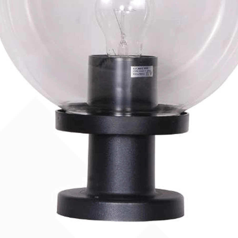 Lampe de jardin Globe Bolano 33cm. Transparent Lyora 8716803501355