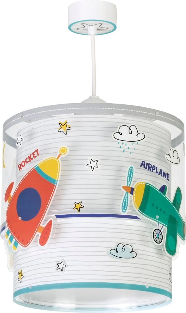 Lampe suspendue chambre d'enfant Baby Travel 26cm coloré Dalber 8420406616827