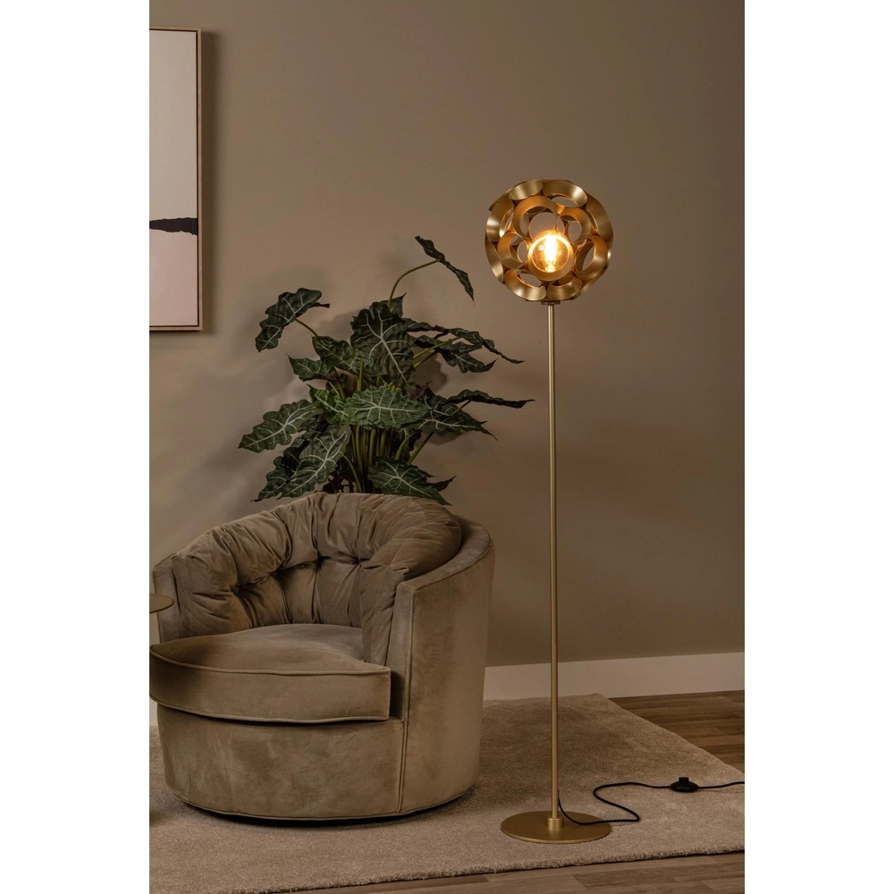 Lampe de pied Hannelore Or Lucide 5411212106278