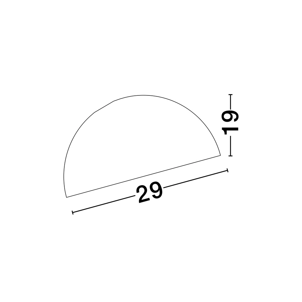 Plafonnier Onia noir avec or Ø 29cm Lyora 5212017458148