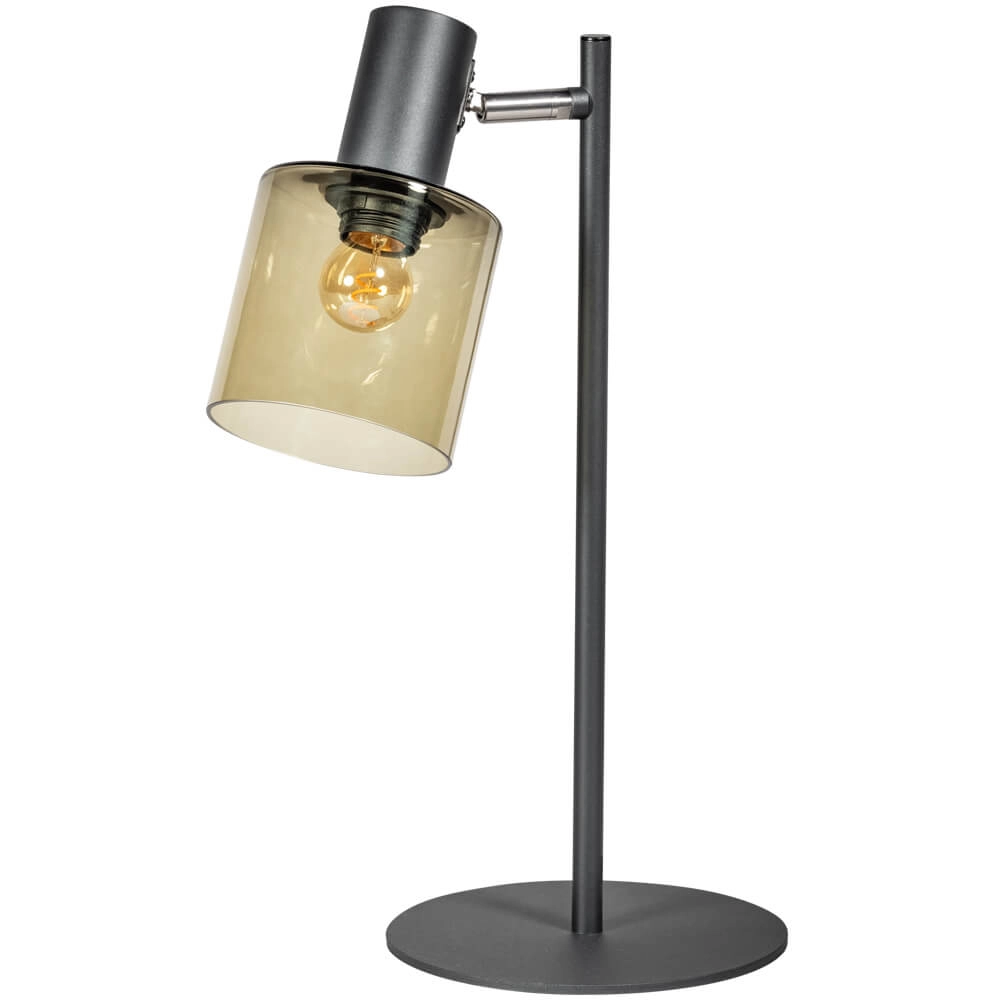 Lampe de table Sledge Glass verre ambré