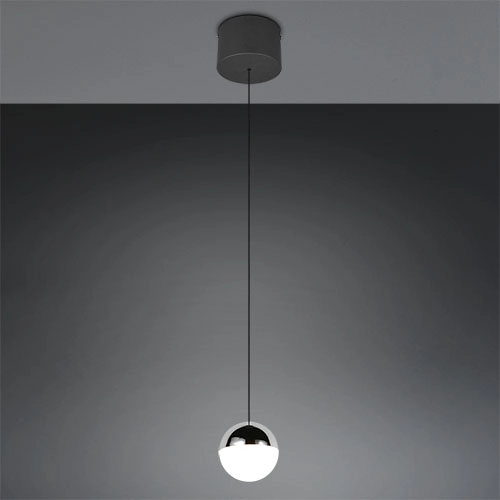 Lampe suspendue Senta Chrome