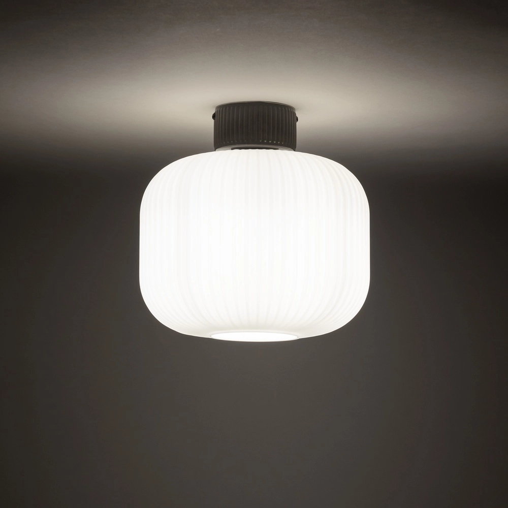 Lampe de plafond Aurora Ø 25cm gris Lyora 5903139119719