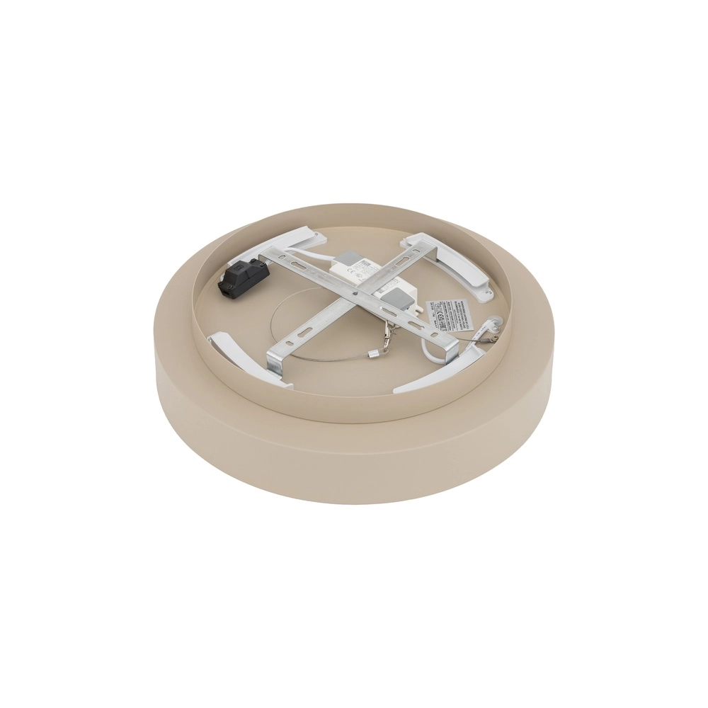 Lampe de plafond Nikki Led brun sable Ø 38cm - 3000K Lyora 5903139123631