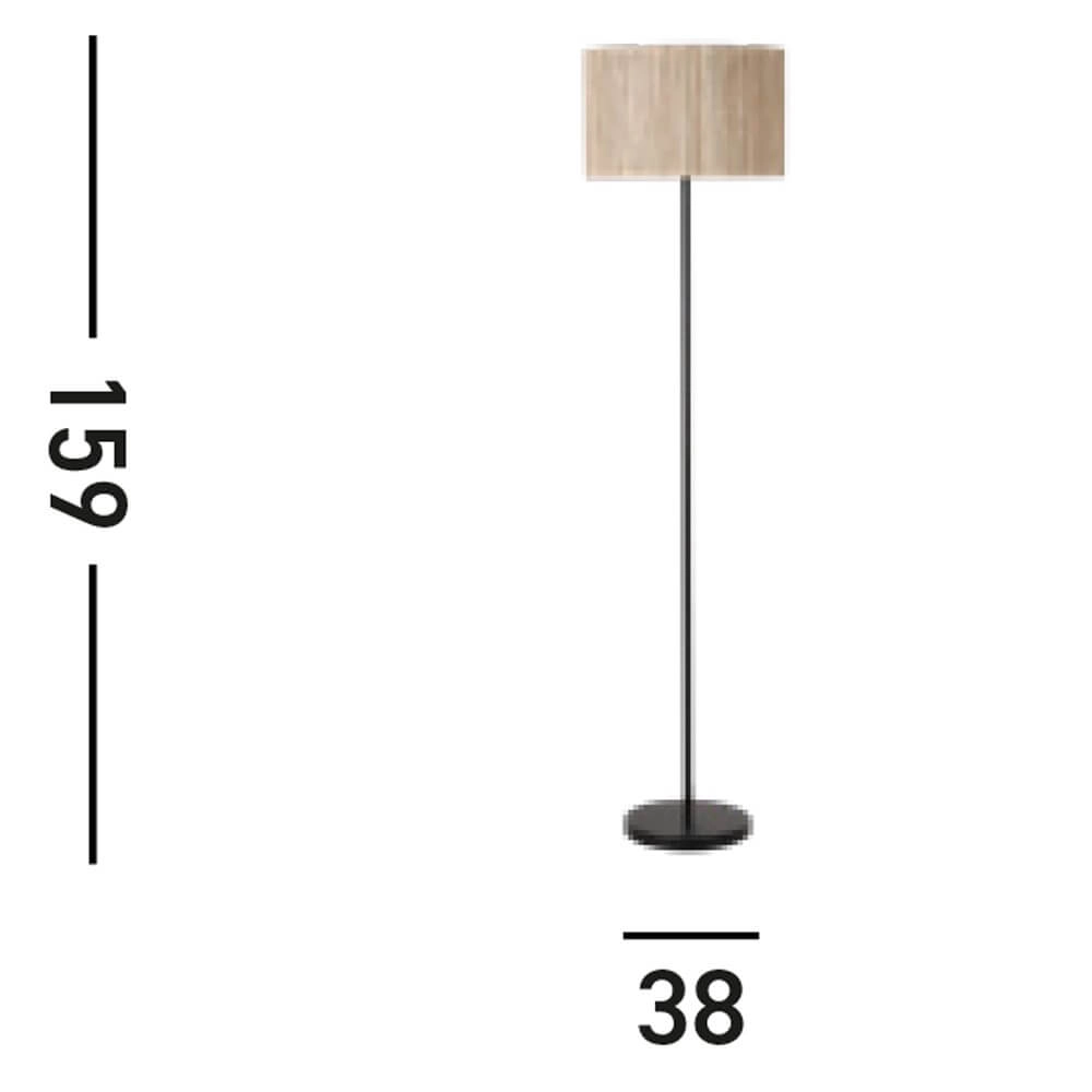 Lampadaire scandinave Meadow Ø 38cm Searchlight 5053423273594