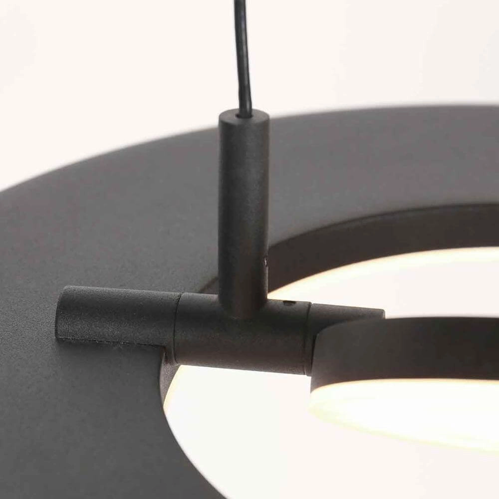 Suspension élégante Soleil Ø 32cm noir Steinhauer 8712746176681