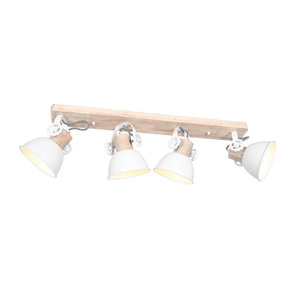 Spot de plafond Gearwood 4 lumières