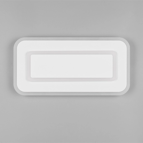 Lampe de plafond moderne Riva blanc 40 cm Trio 4017807682939