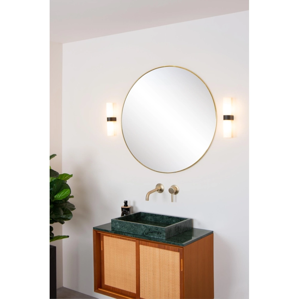 Lampe murale de conception Jesse double IP44 adapté aux toilettes Lucide 5411212040411
