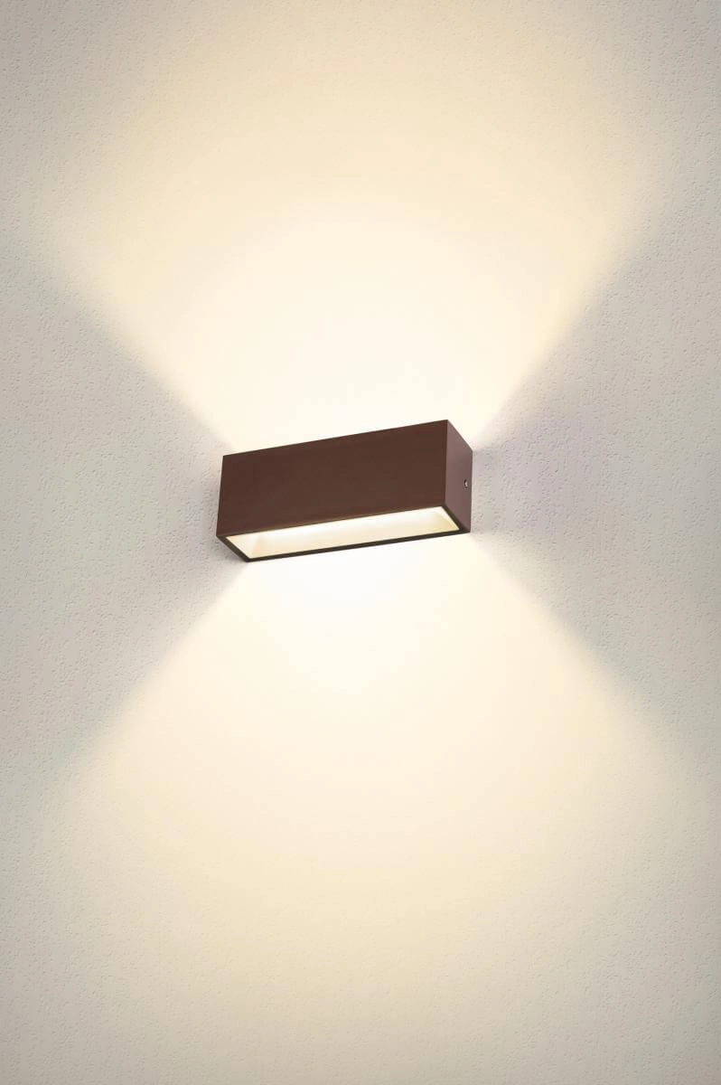 Spot mural LED Sitra L Rouiller SLV 4024163252539