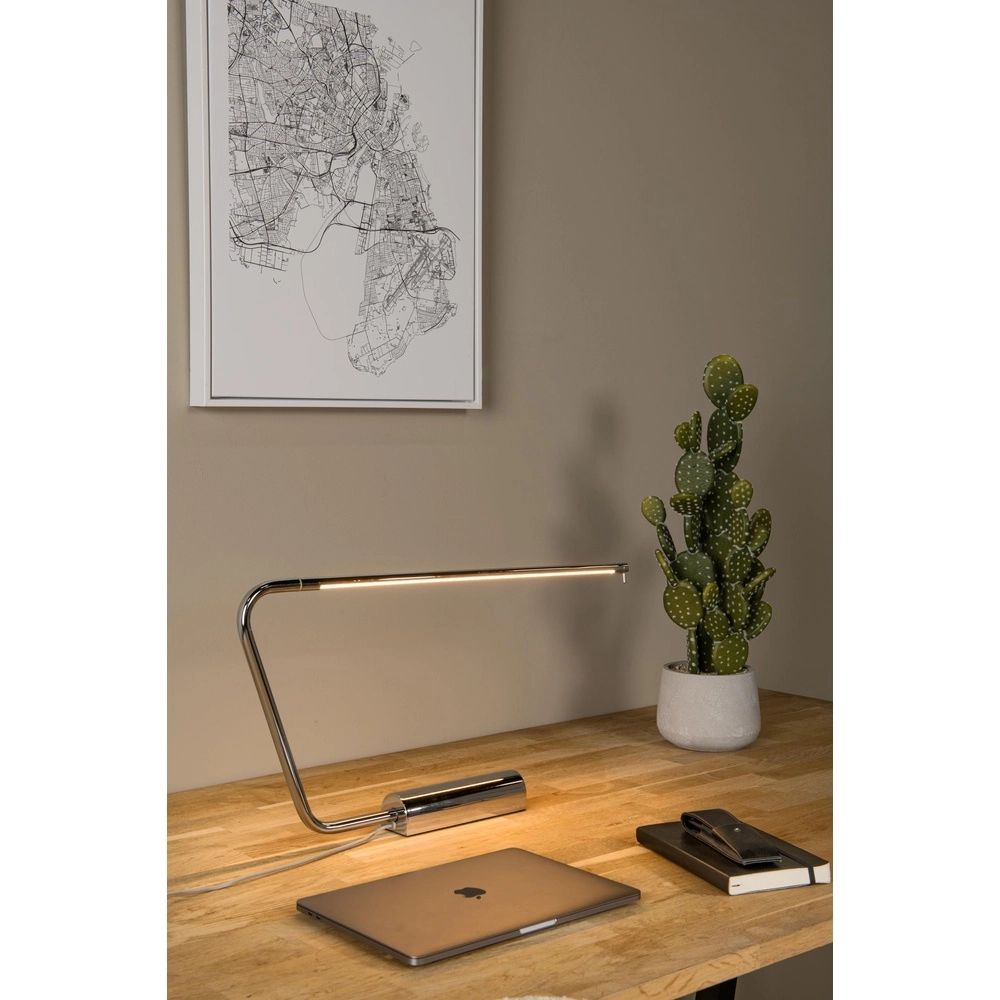 Lampe de bureau à design Madison Chrome Lucide 5411212441843