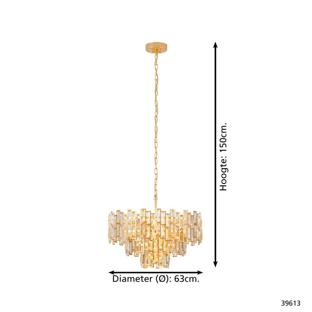 Lustre Ø 63cm Calmeilles or Stars of Light 9002759396138