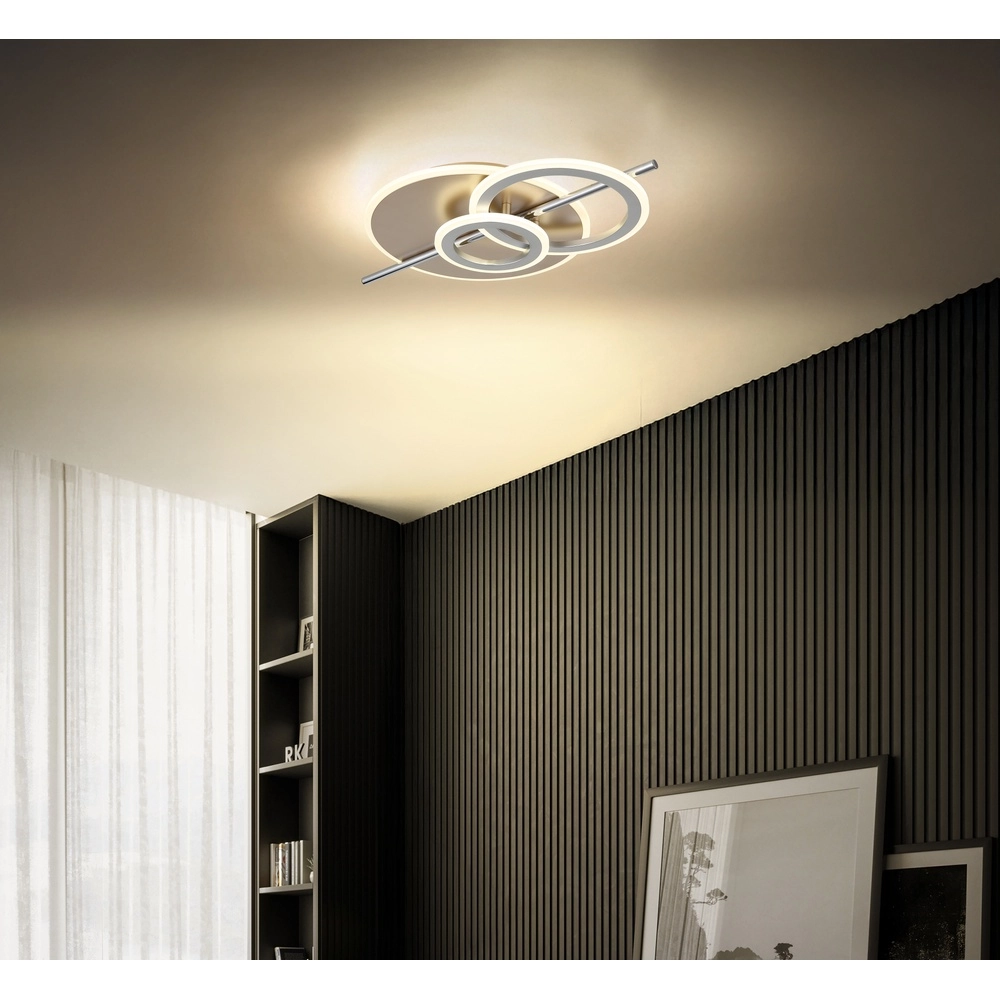 Lampe de plafond à design Norris Champagne Globo 9007371531820