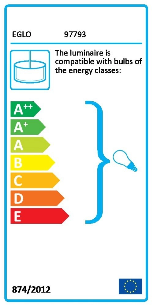 Lampe à suspension Vallaspra design Eglo 9002759977931