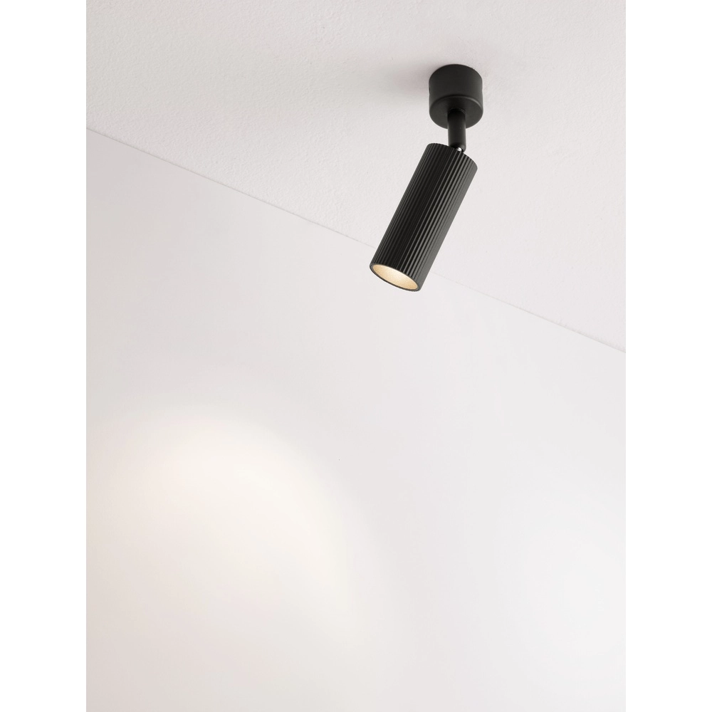 Spot de plafond Comet Orientable noir