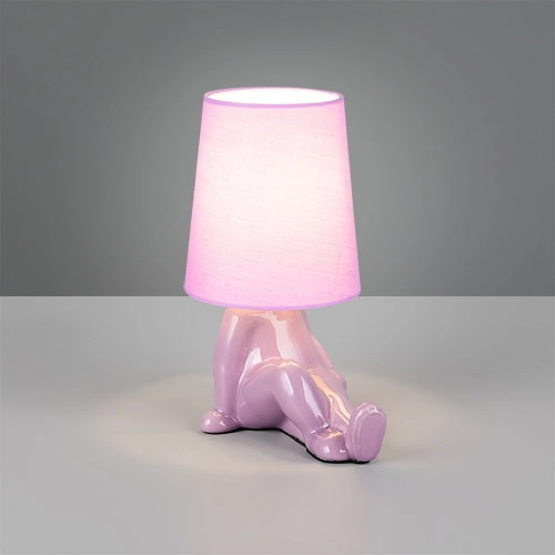 Lampe de table Huma violet Trio 4017807682564