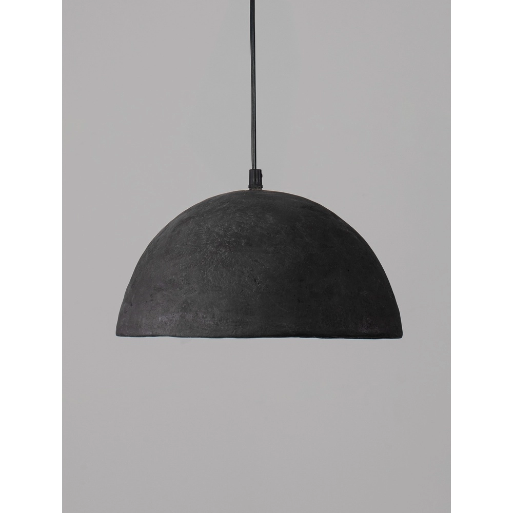 Suspension noire Talcum Ø 32cm Lyora 5212017468260
