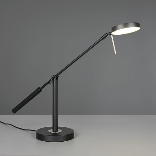 Lampe de bureau Monza Noir Trio 4017807693256