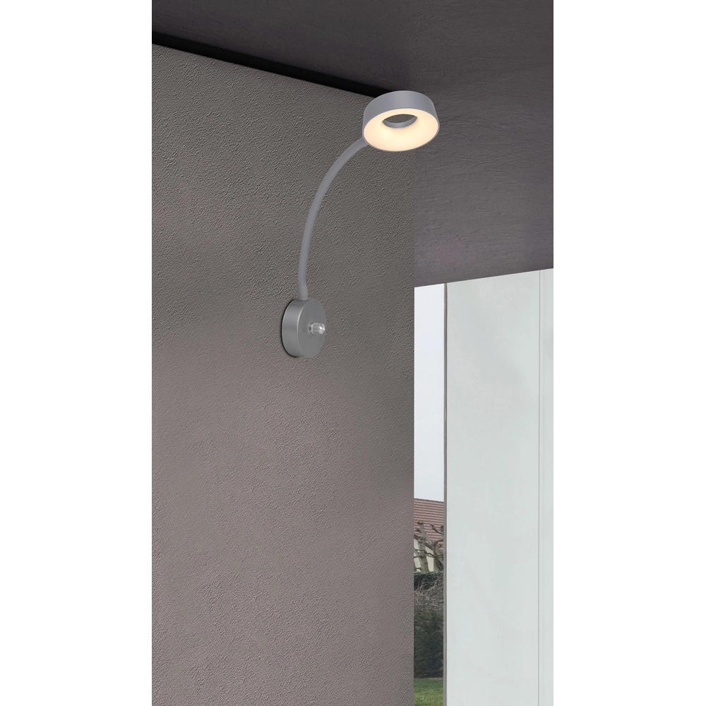 Lumière Lehovo pour le gris argenté de douille Globo 9007371386970