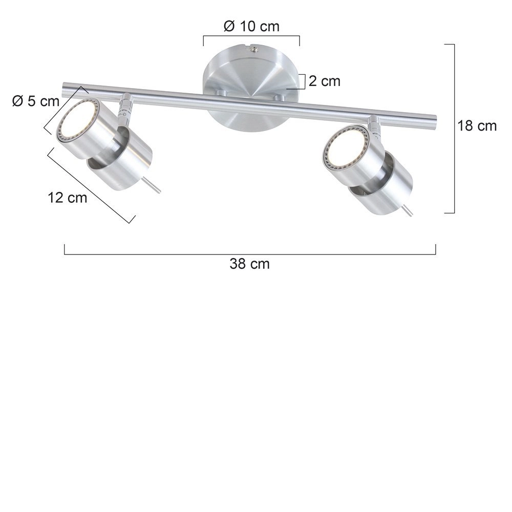Spot de plafond LED Natasja Led Steinhauer 8712746111972