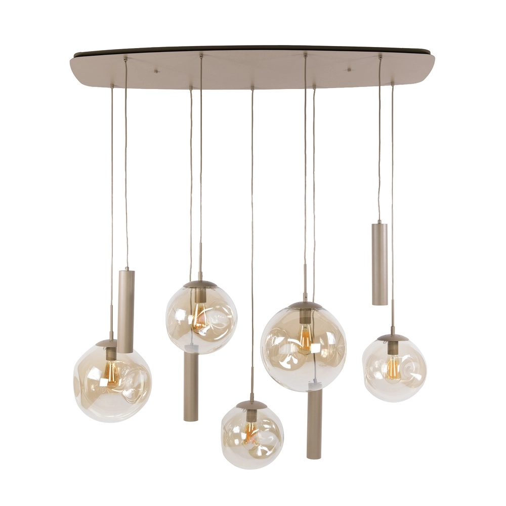 Lampe de plafond à design Stellar Sienna Brown Lyora 8716803515093
