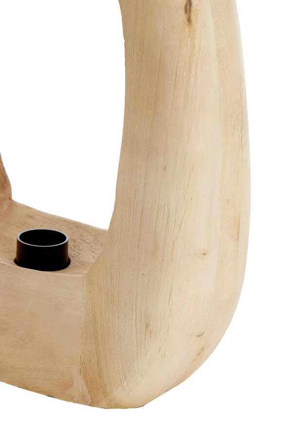 Lampe de table en bois clair Kelafo 33 x 40 cm Light & Living 8717807701109