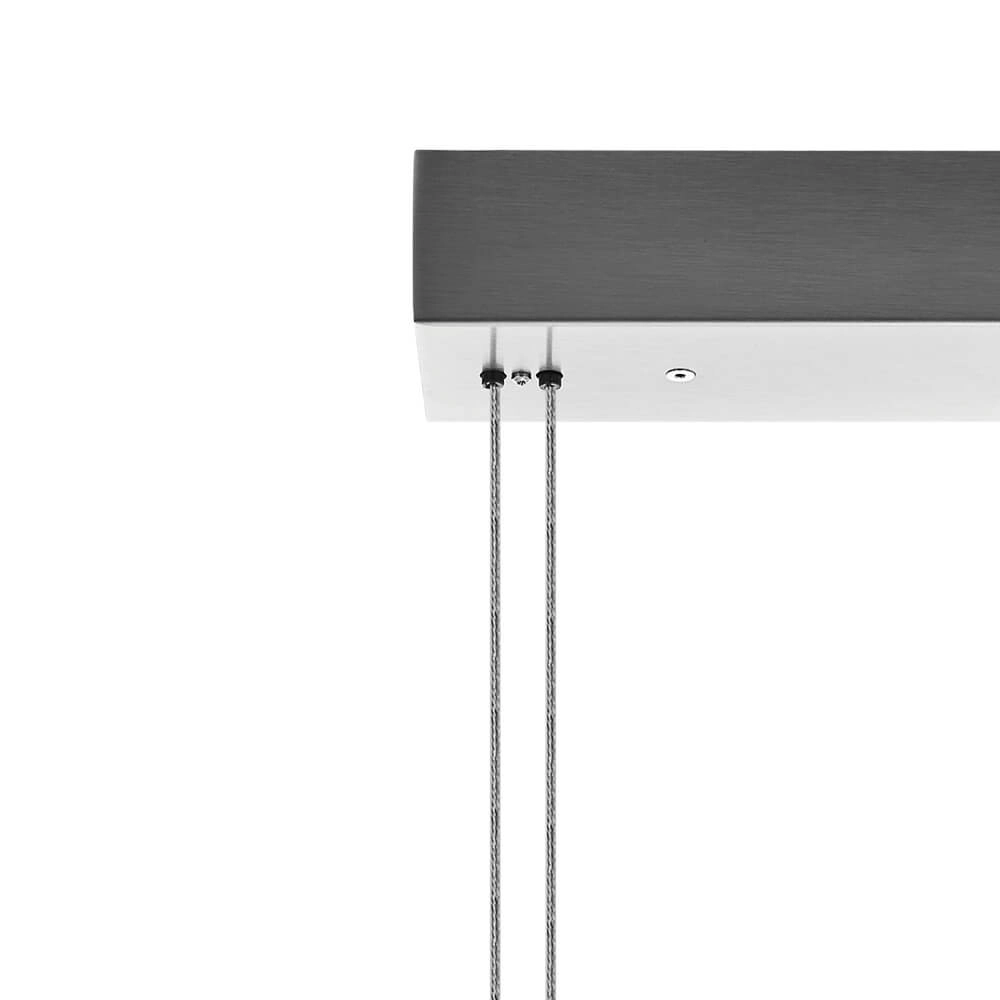 Lampe suspendue Leonora 85 cm - charbon de chêne HerzBlut 4021273027224