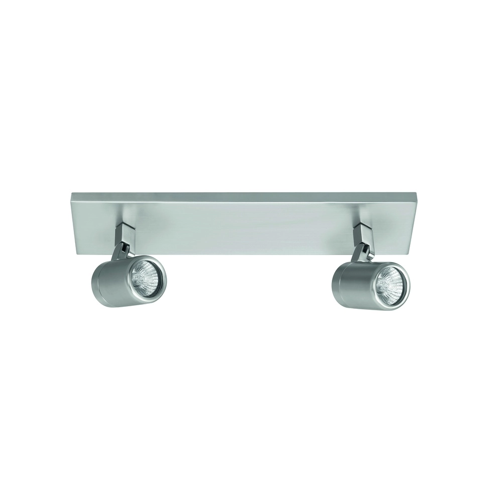 Moquerie Rain nickel 2 lumières droit Moquerie Rain nickel 2 lumières droit