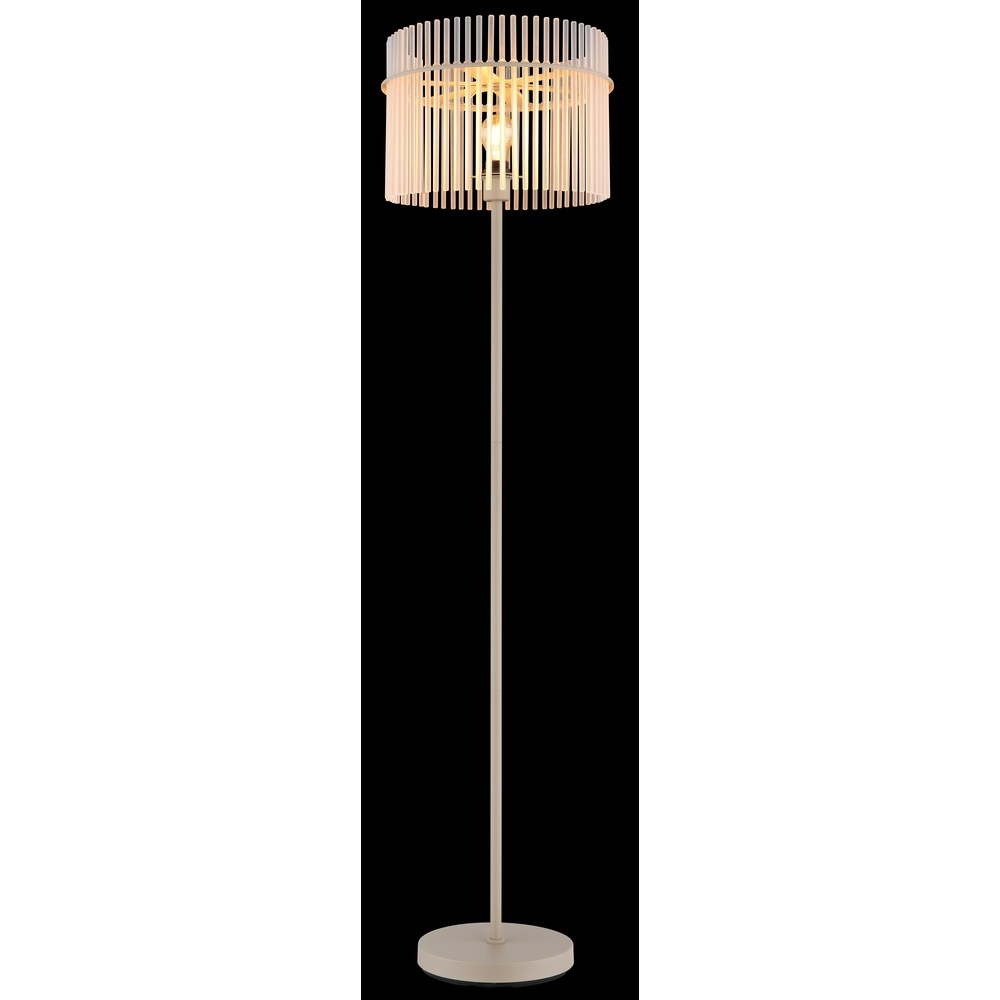 Lampadaire Gorley brun sable avec verre Ø 38cm Globo 9007371575701