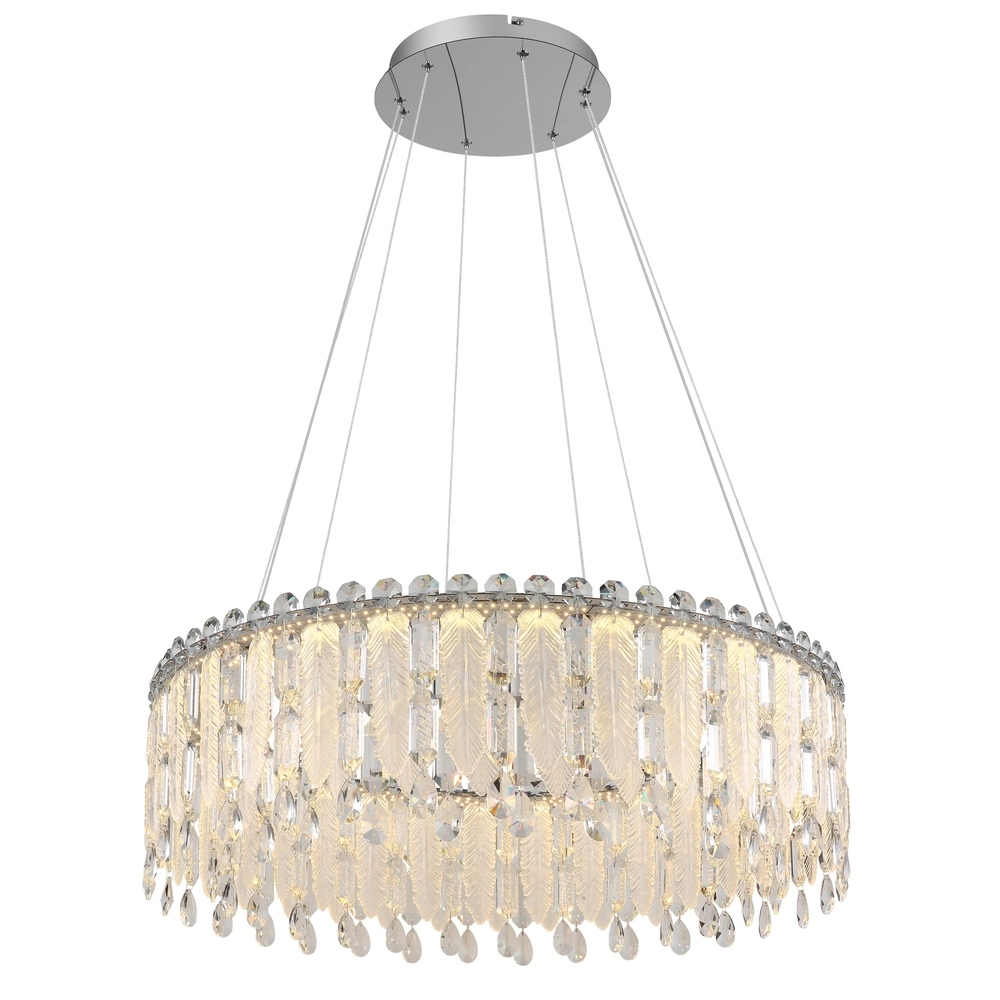 Lampe suspendue Klunka chrome Ø 79,5cm Globo 9007371450107