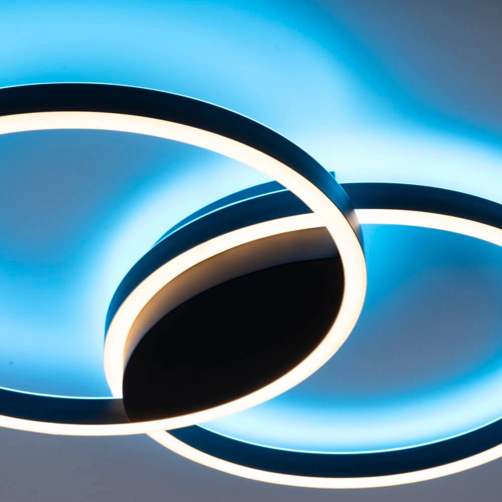 Plafonnier design Q-Marko autour Paul Neuhaus 4012248366615