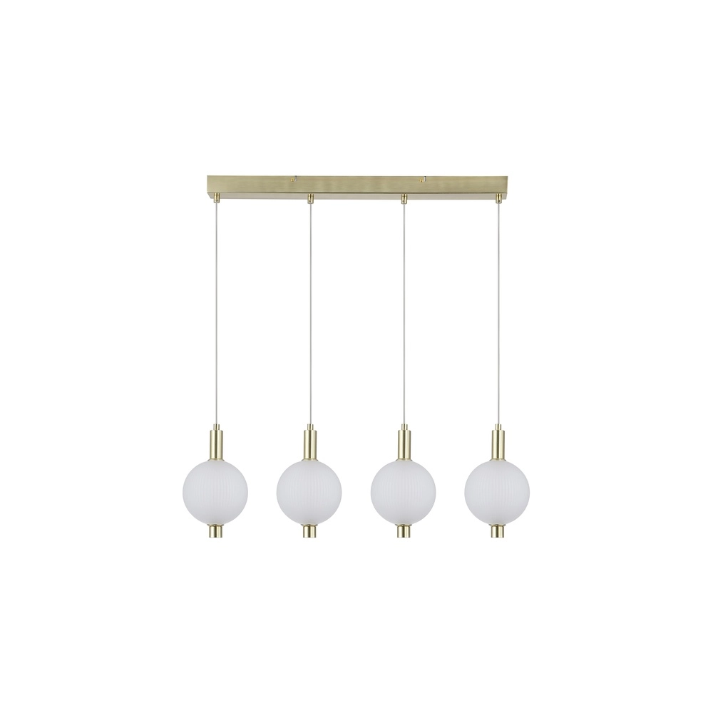 Suspension design Luminique 4 lumières Searchlight 5053423297224