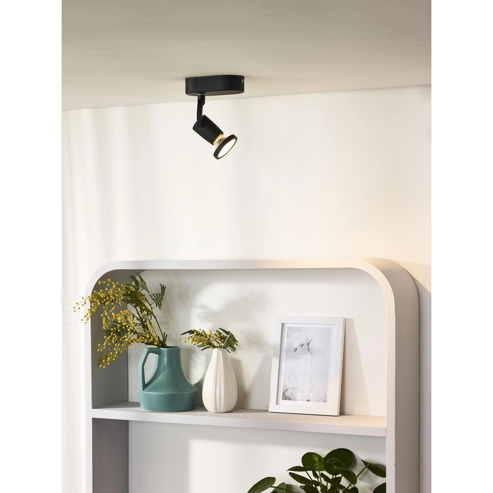 Éclairage de plafond Jaster-Led Noir Lucide 5411212114679