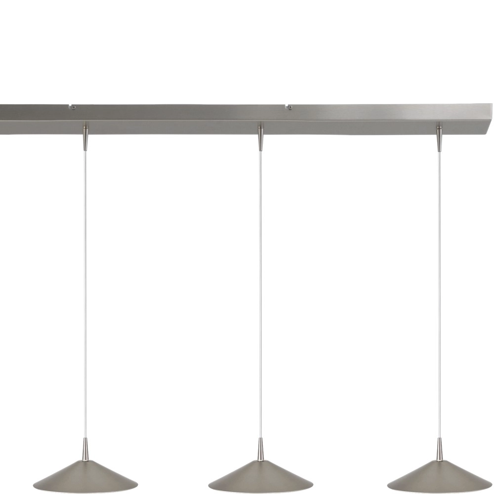 Lampe suspendue à 4 lumières Ceppo nickel Ø 22cm Masterlight 8718121358567