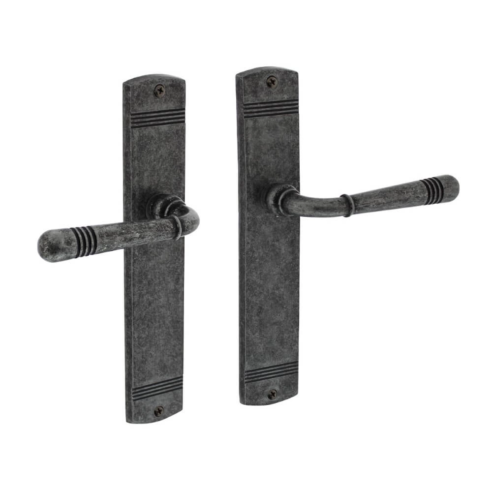 Poignée de porte classique Helena store vieux gris
