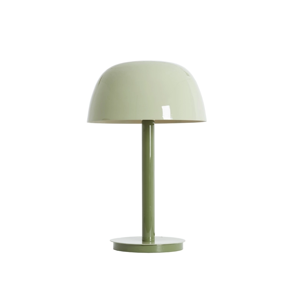 Lampe de bureau Marivet vert brillant - Ø 30cm Light & Living 8717807816230