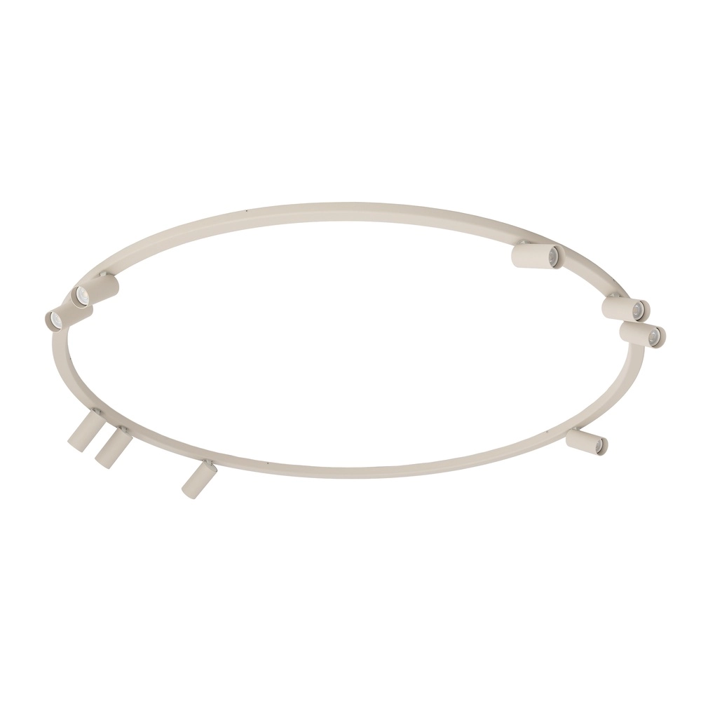 Projecteurs circulaires montés en surface Fourty 9x GU10 - beige Lyora 5903139119542