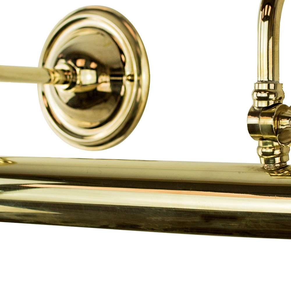 Lampe de peinture rurale Blenheim Picture 64cm - cuivre antique (ant) Limehouse